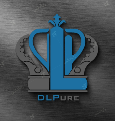 طراحی لوگو وبسایت دانلودی DLPURE توسط رایاتکس