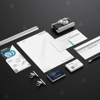 طراحی ست اداری برای مهاسام حمدآریا