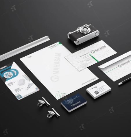 طراحی ست اداری برای مهاسام حمدآریا